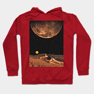 Volleyball On red planet Hoodie